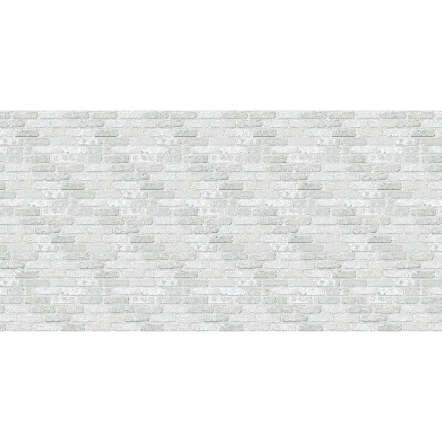 Bulletin Board Art Paper, White Brick, 48&#x22; x 50&#x27;, 1 Roll