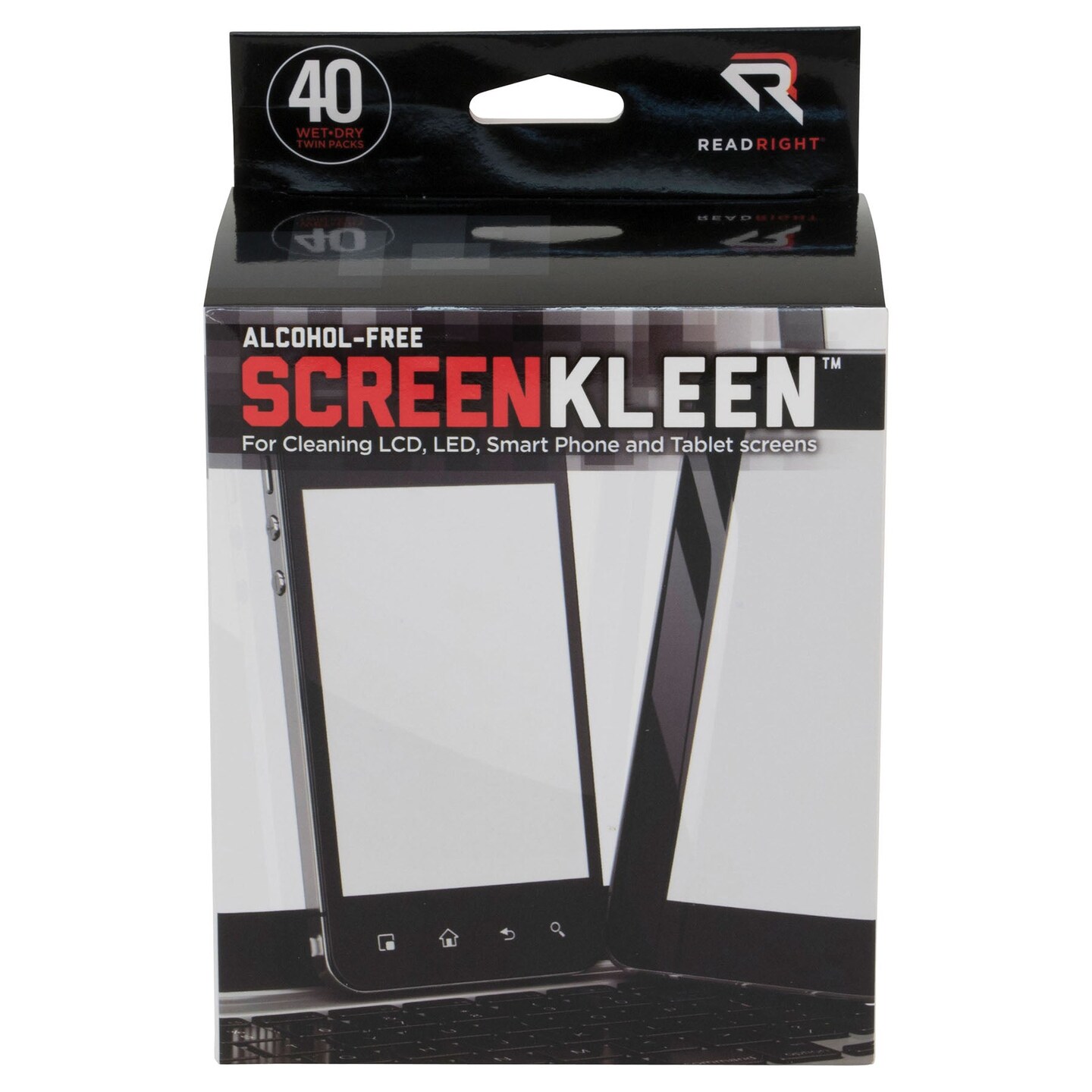 Screen Kleen Cleaning Wipes, Pack of 40