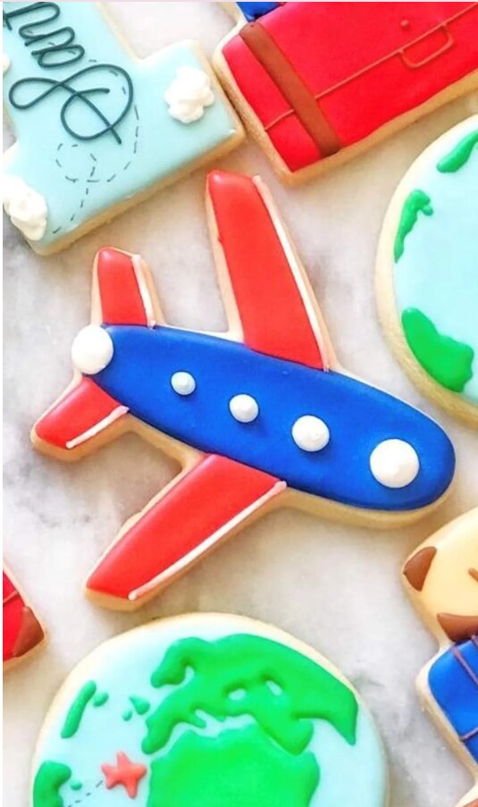 Ann Clark Airplane Cookie Cutter, 4&#x22;