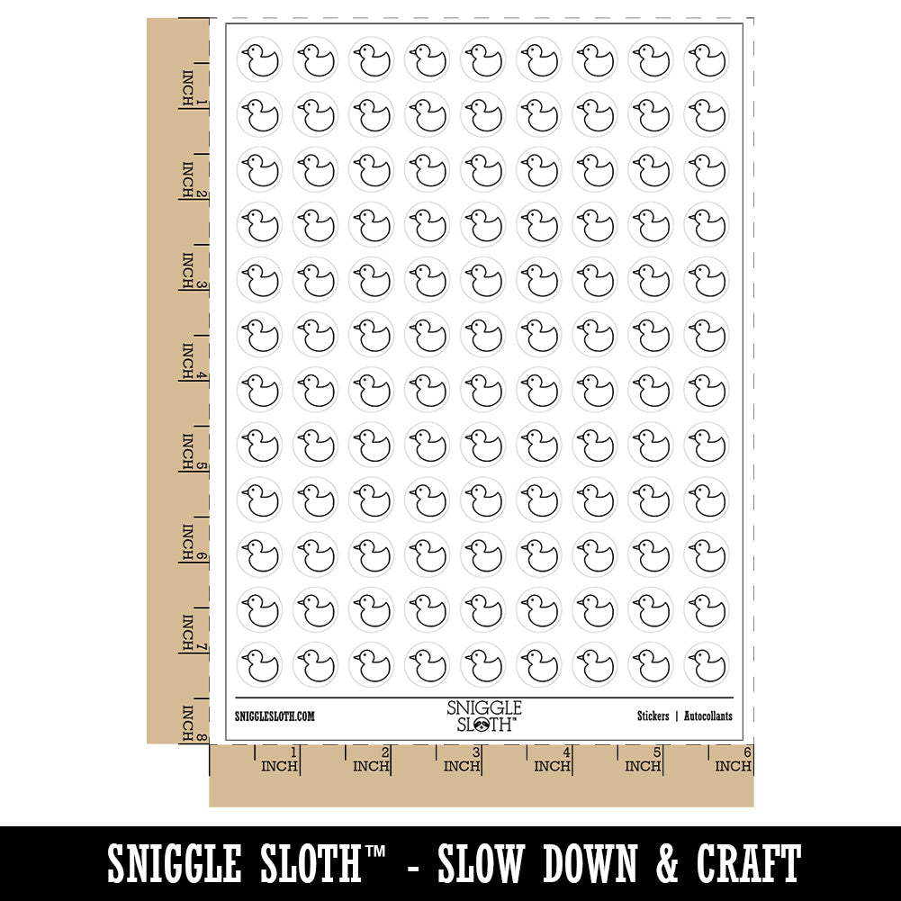 Rubber Ducky 200+ 0.50&#x22; Round Stickers