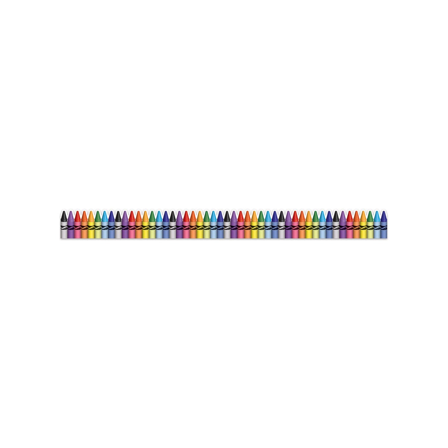 Crayola&#xAE; Crayons Extra Wide Deco Trim&#xAE;, 37 Feet Per Pack, 6 Packs