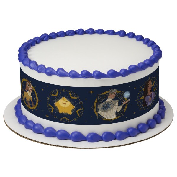 Disney&#x27;s Wish A Wish Worth Making Edible Cake Topper Image Strips