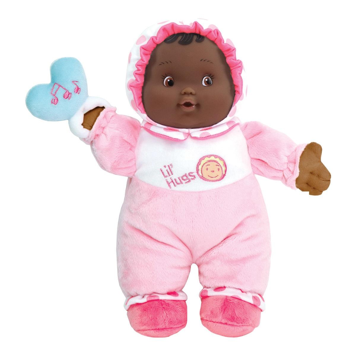 JC Toys Lil&#x27; Hugs 12&#x22; Soft Body Dolls - Set of 4
