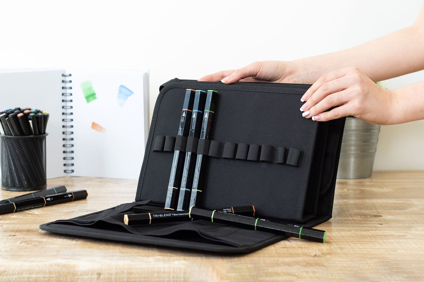 TriBlend Marker Carry Case Holds 48 Markers Michaels