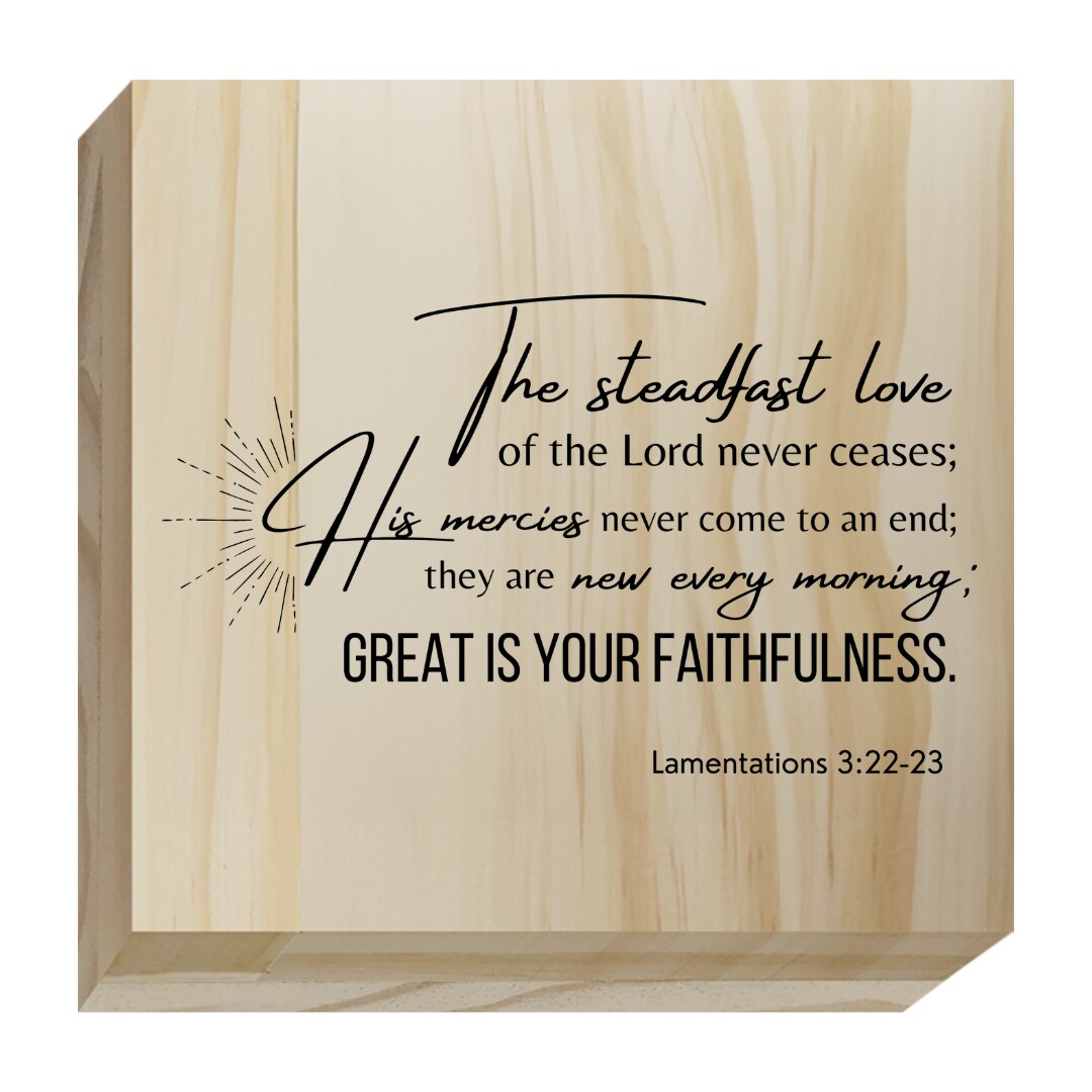 Blessed Simplicity Wood Signs