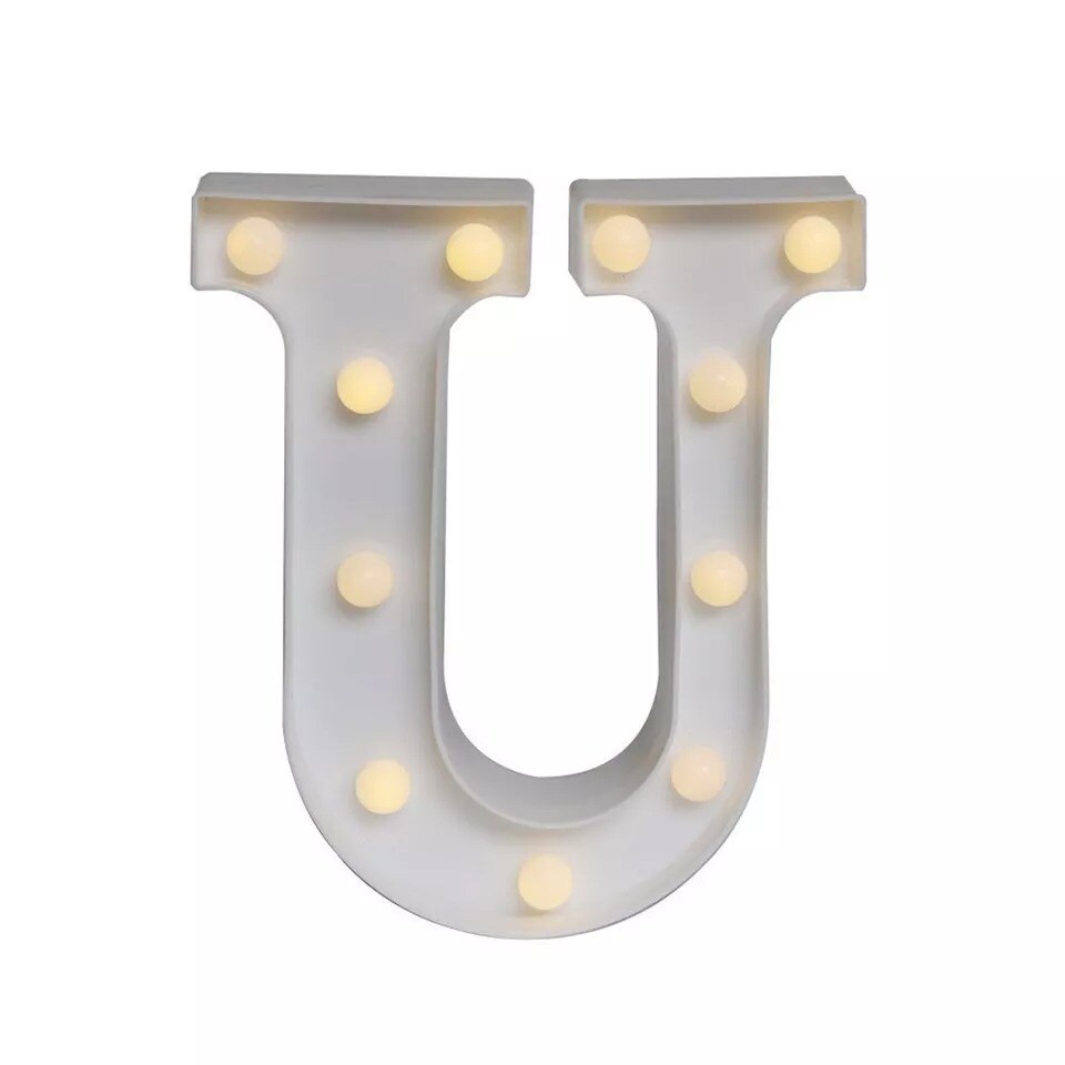LED Light-Up Alphabet Letter
