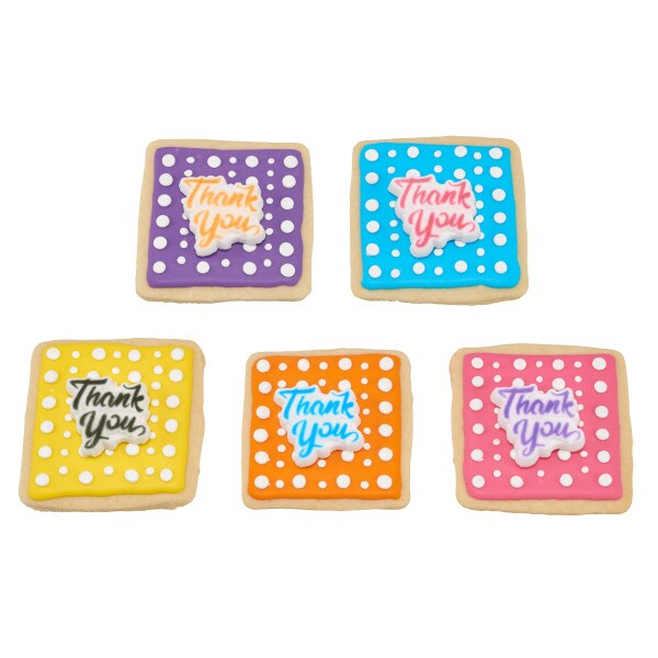 Thank You Assortment Dec-Ons&#xAE; Decorations 12ct