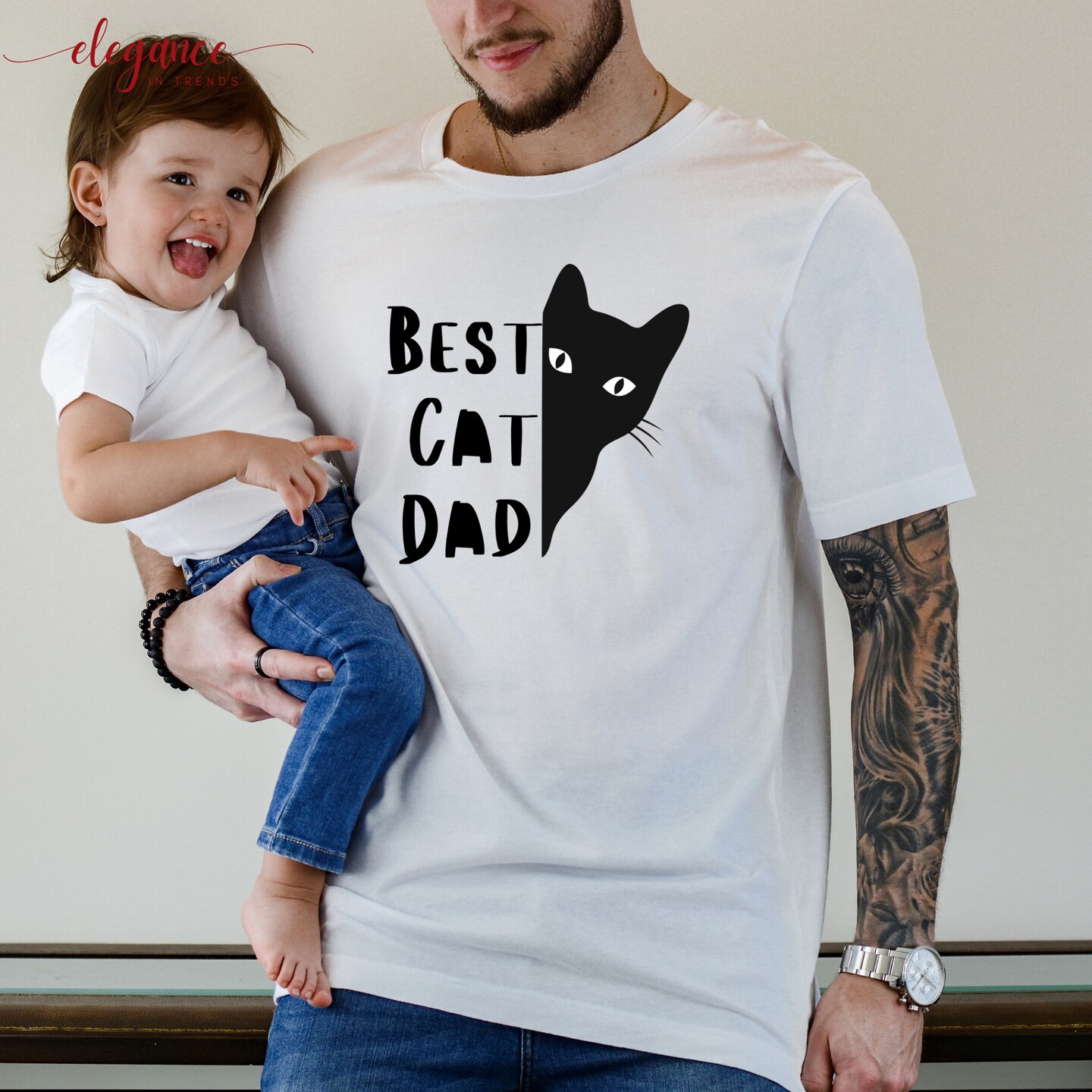 Cat Lover World's Best Cat Dad Shirt Best Cat Dad Ever