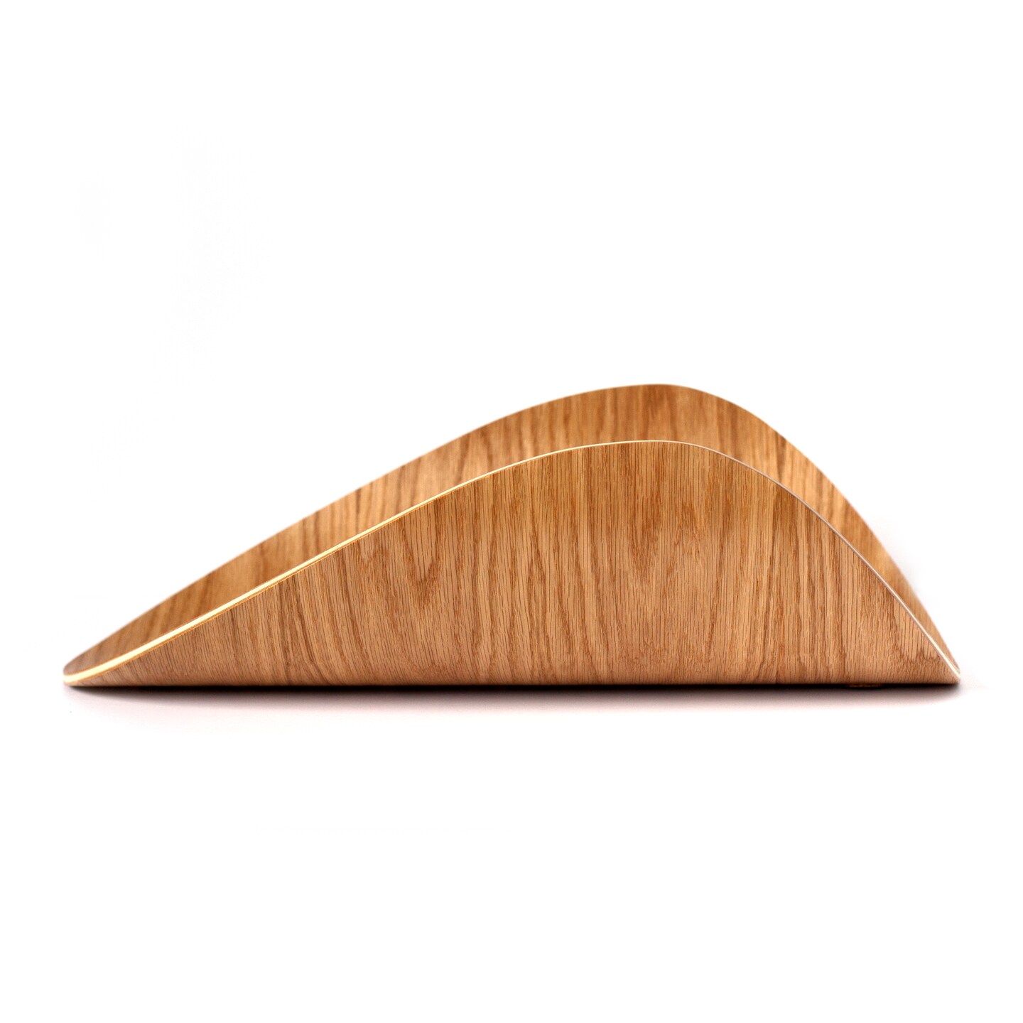 Bent Plywood Magazine Rack | Sleek Mid Century Modern Living Room