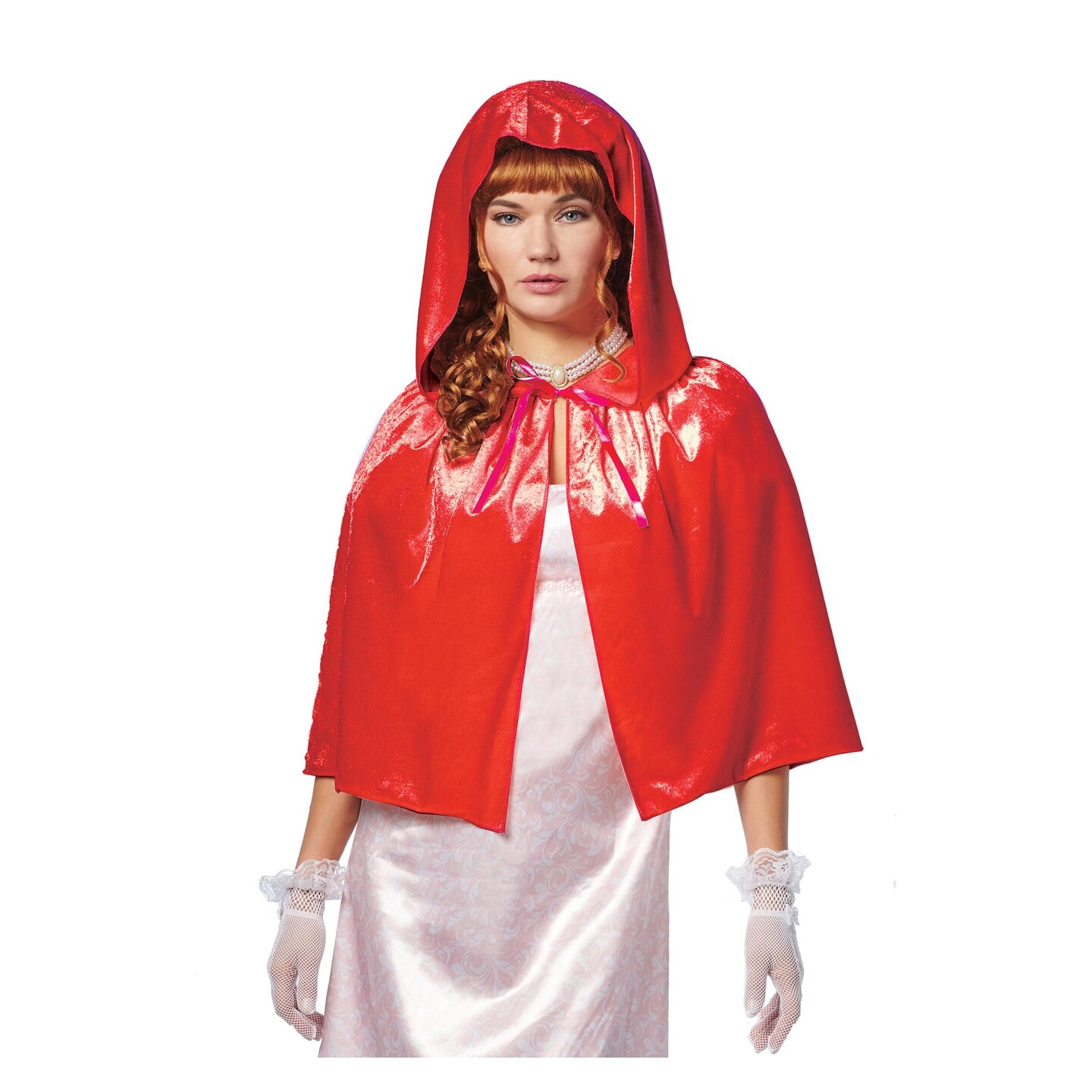 Regency Capelet Adult Costume Accessory | Red