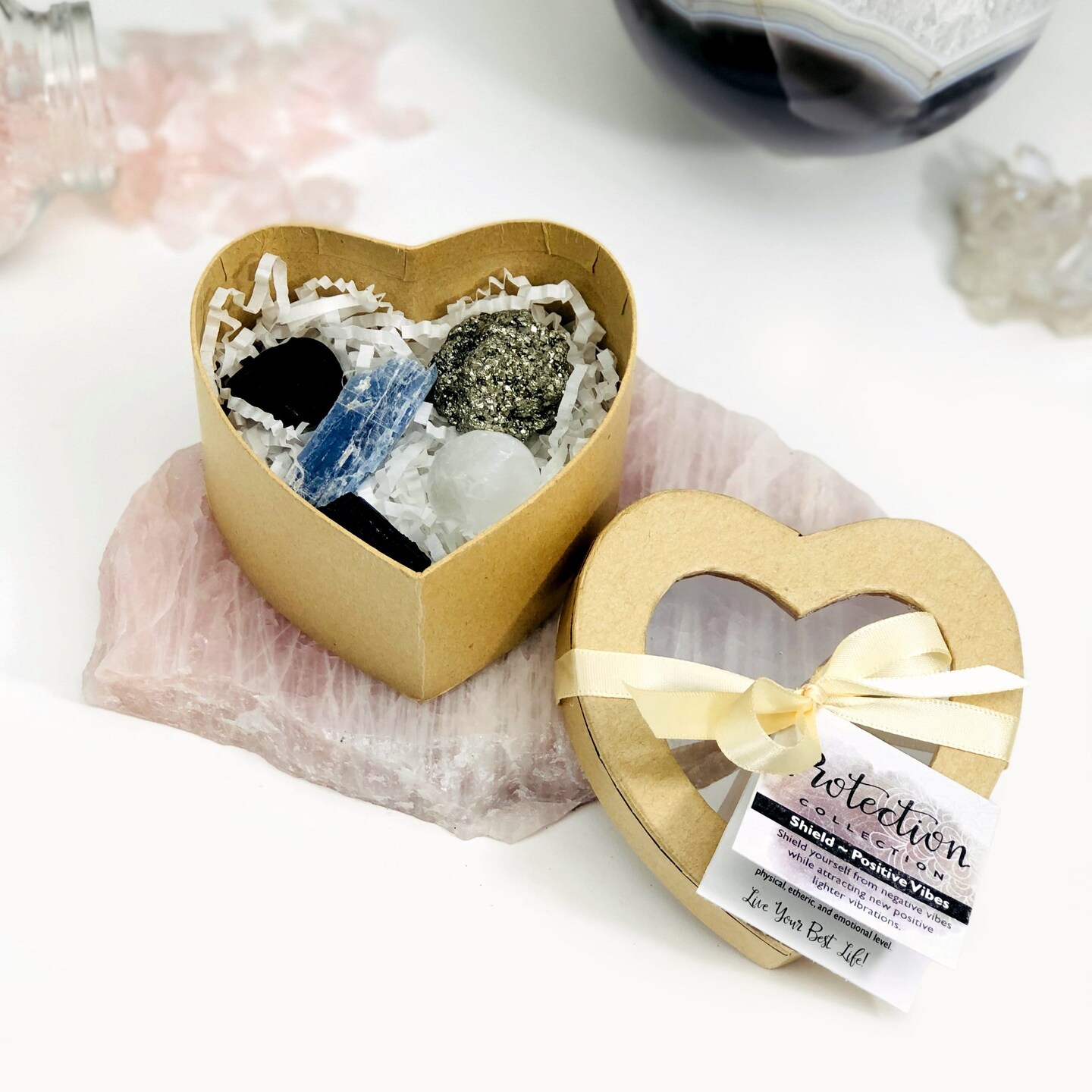 Crystal Healing Set For Protection