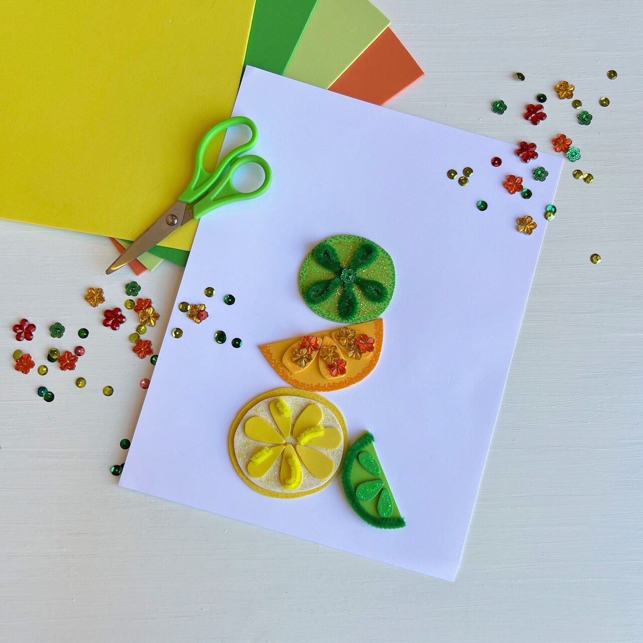 Kids Club: Fruit Slice Art