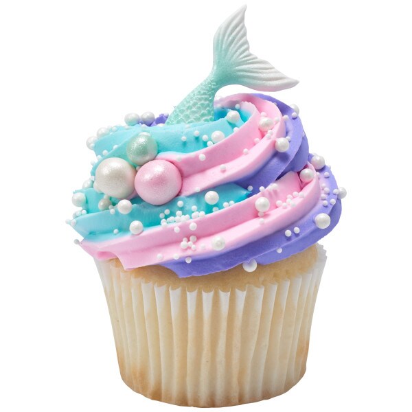 Mini Mermaid Creations Sweet D&#xE9;cor&#xAE; Edible Decorations 4 pieces