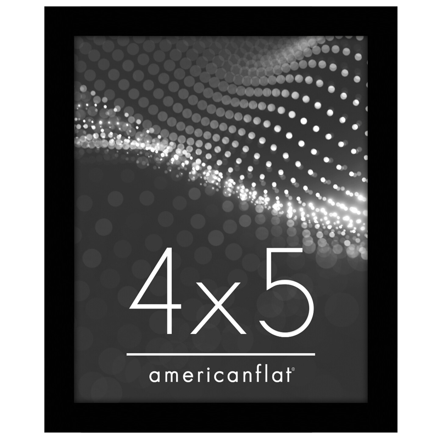 Americanflat Picture Frame - Modern Design, Shatter-Resistant Glass, Dual Sawtooth Hangers, Ideal for Home and Office Decor