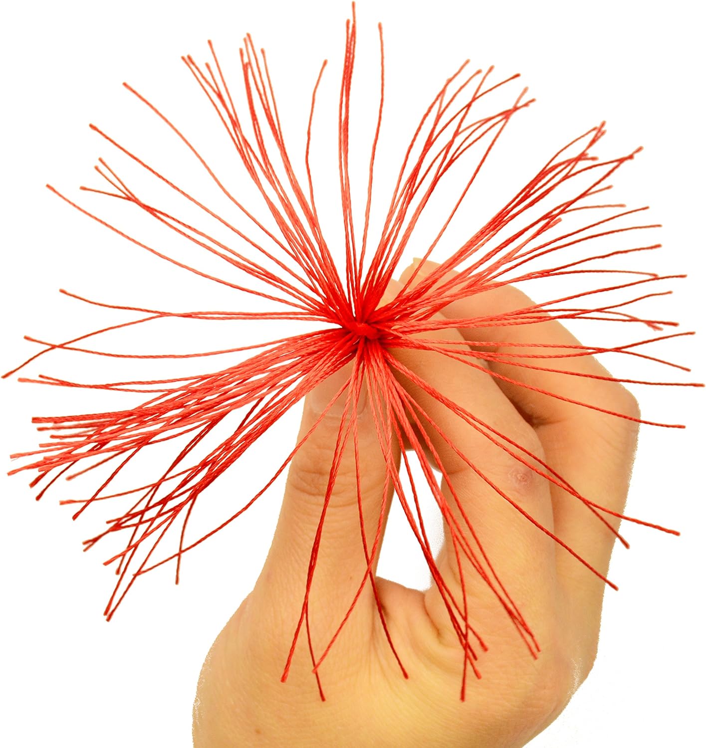 100pcs Tassels 5 Inch Silky Floss Bookmark Tassels with Cord Loop Small Tassels for Crafts Bookmarks Jewelry Making DIY Souvenir Accessory (Red)