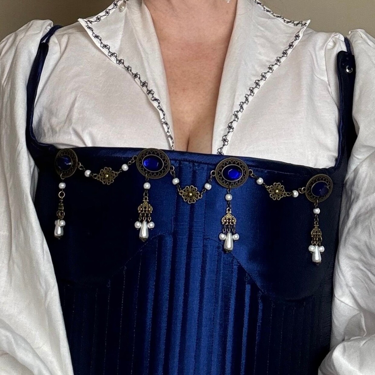 The Joan - Renaissance Tudor Style Bodice Jewelry | MakerPlace by Michaels