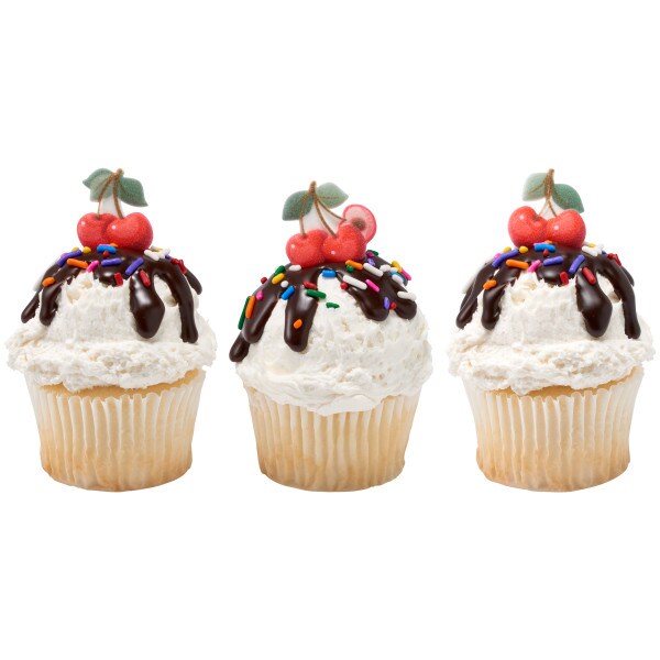 Cherries Dec-Ons&#xAE; Decorations 12ct