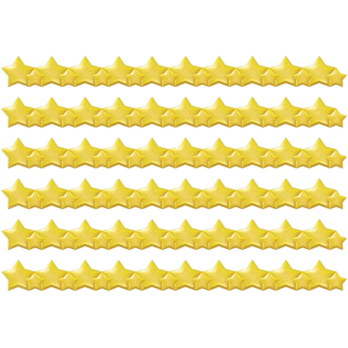 Stars Extra Wide Deco Trim&#xAE;, 37 Feet Per Pack, 6 Packs