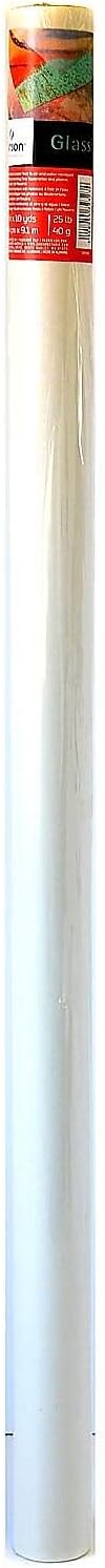 Artist Series Glassine Slip Sheet Paper, Roll, 36inx10yd (25lb/40g) - Artist Paper for Adults and Students