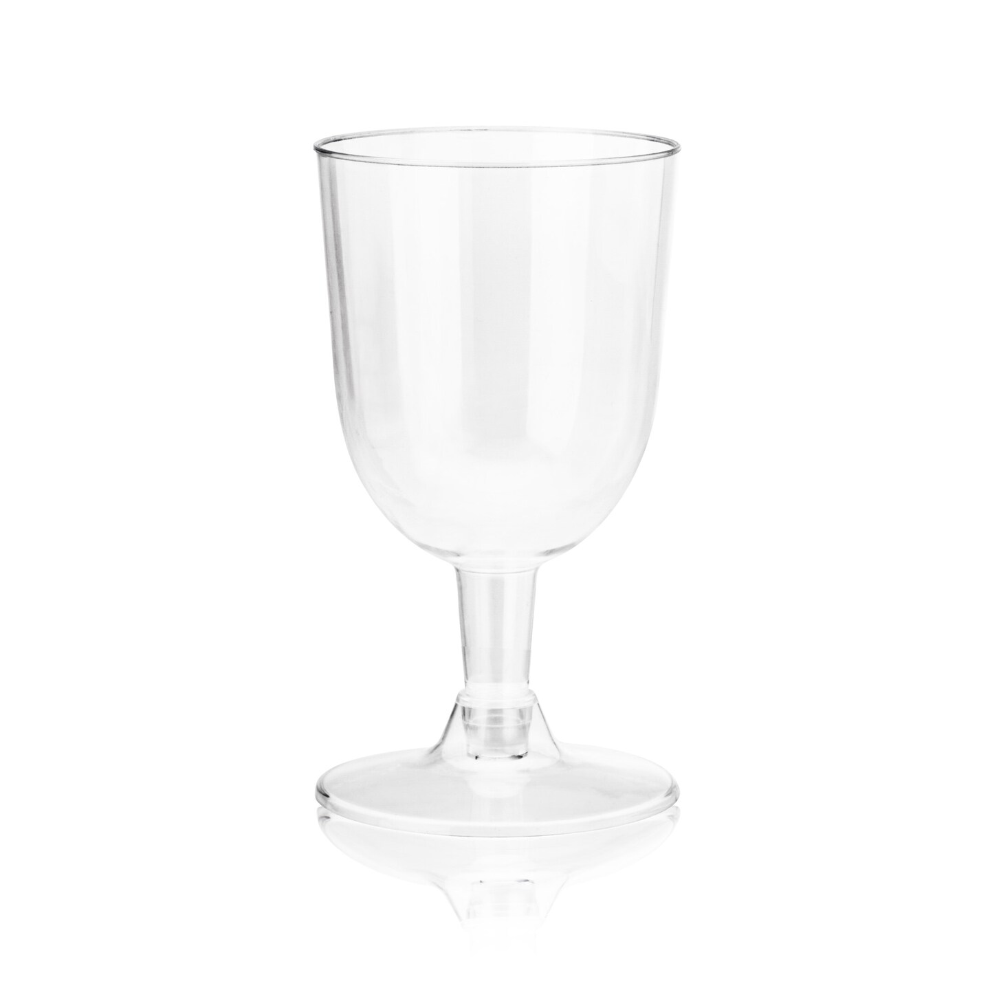 True Party: 6 oz Plastic Wine Glass Set, 20 pack