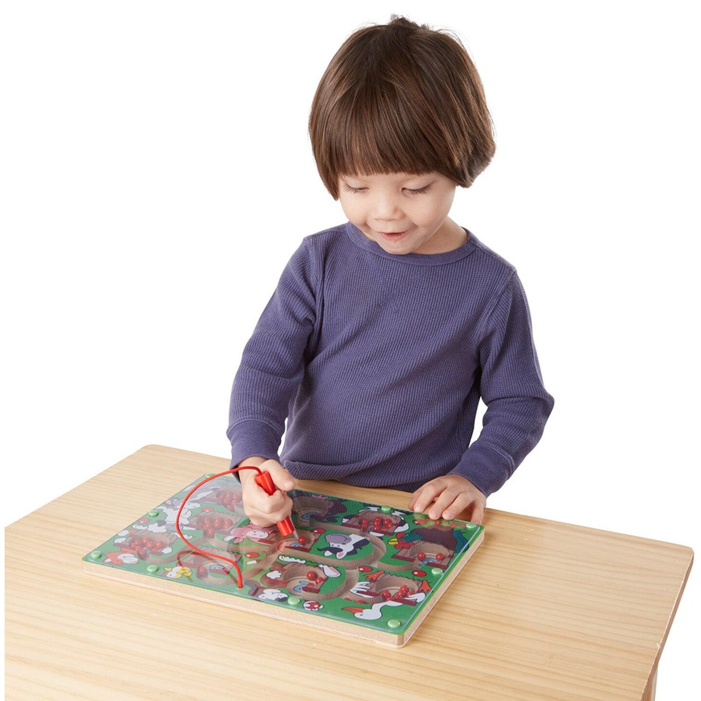 Magnetic Wand Number Maze, 12&#x22; x 9&#x22;