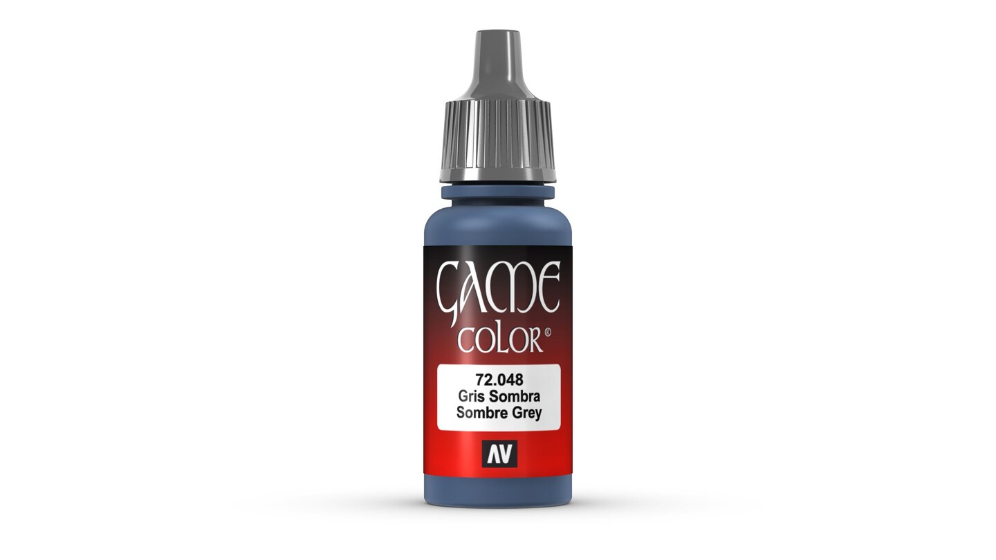 Vallejo   Sombre Grey Game Color