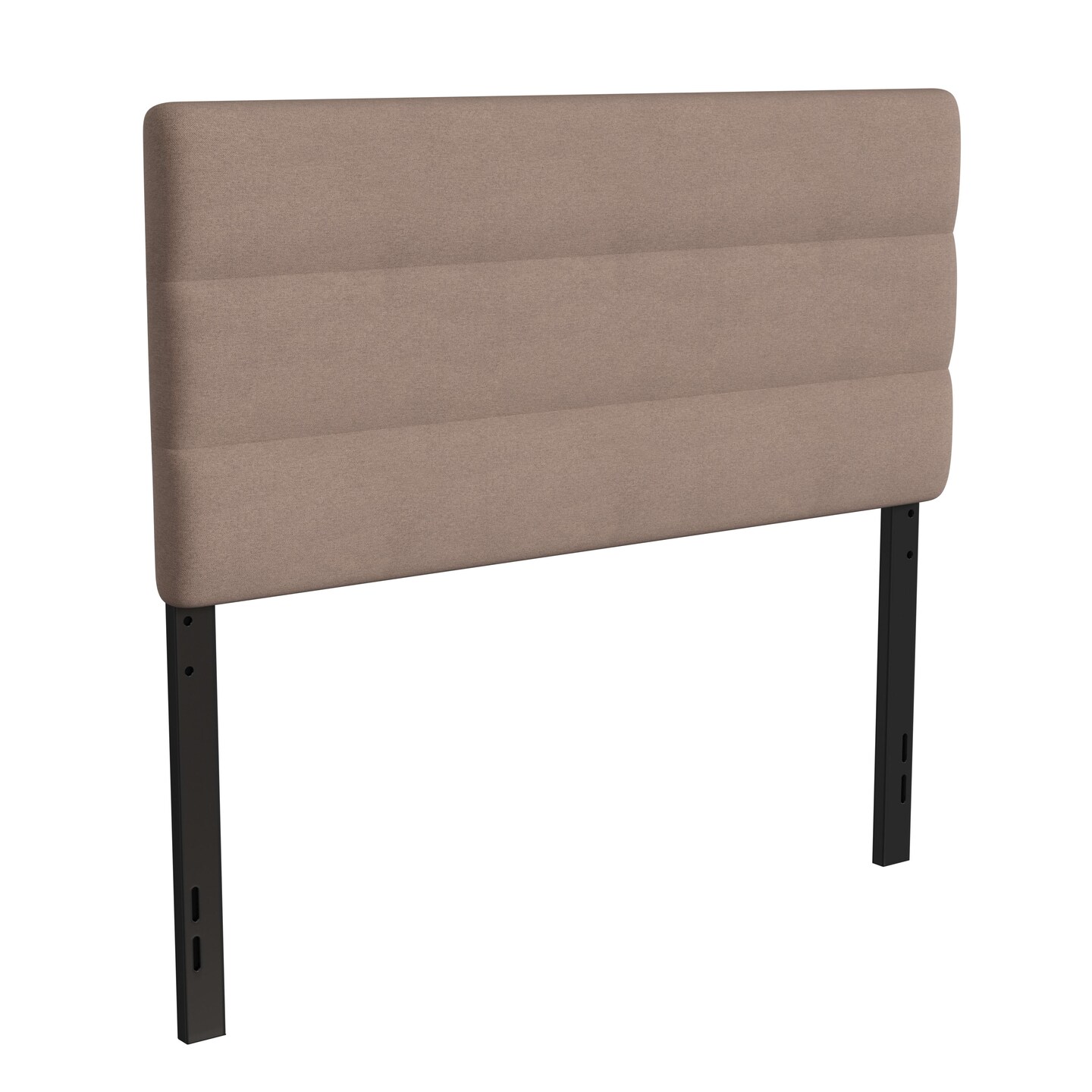 Merrick Lane Coppola Headboard with Tufted Upholstery and Powder Coated Metal Frame