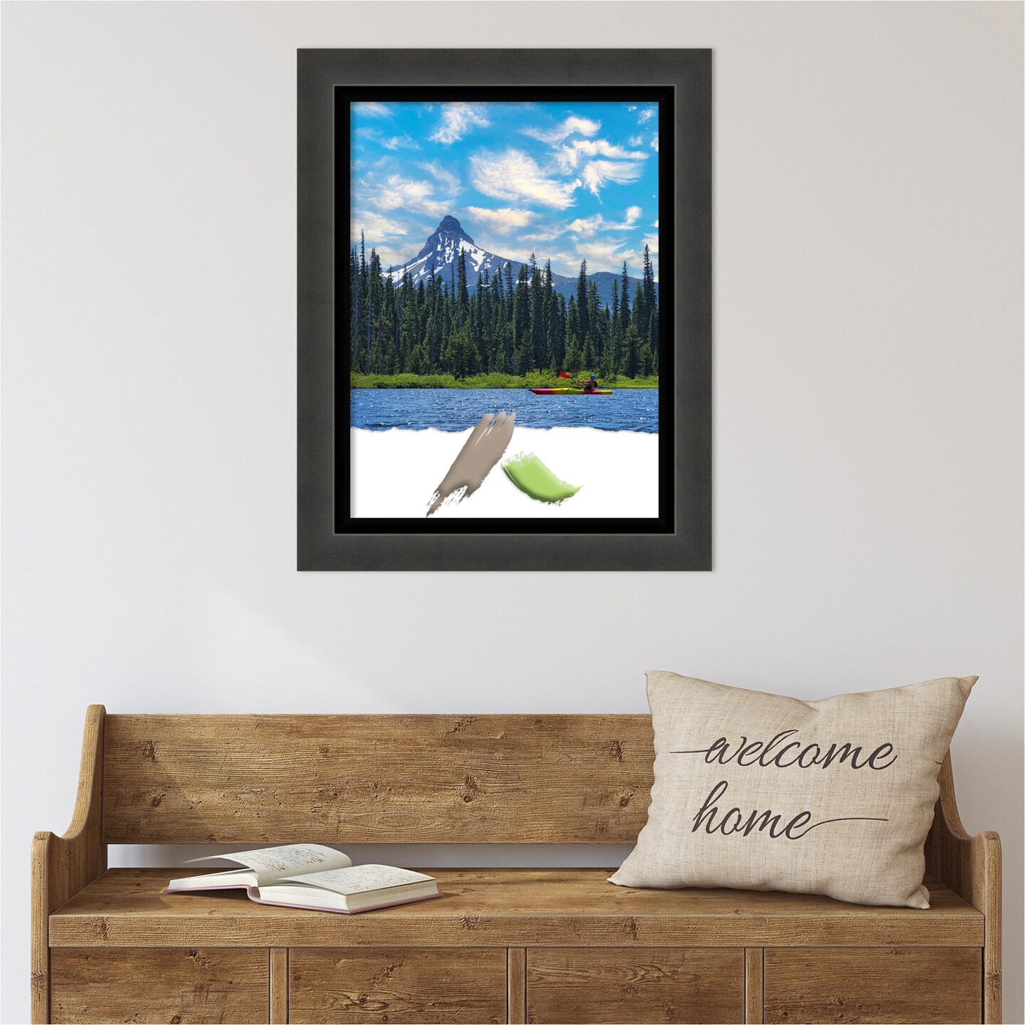 Tuxedo Black Picture Frame, Photo Frame, Art Frame