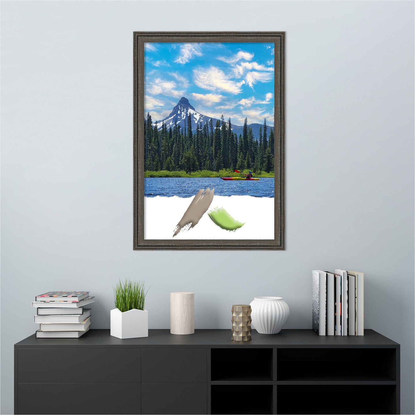 Upcycled Wood Picture Frame