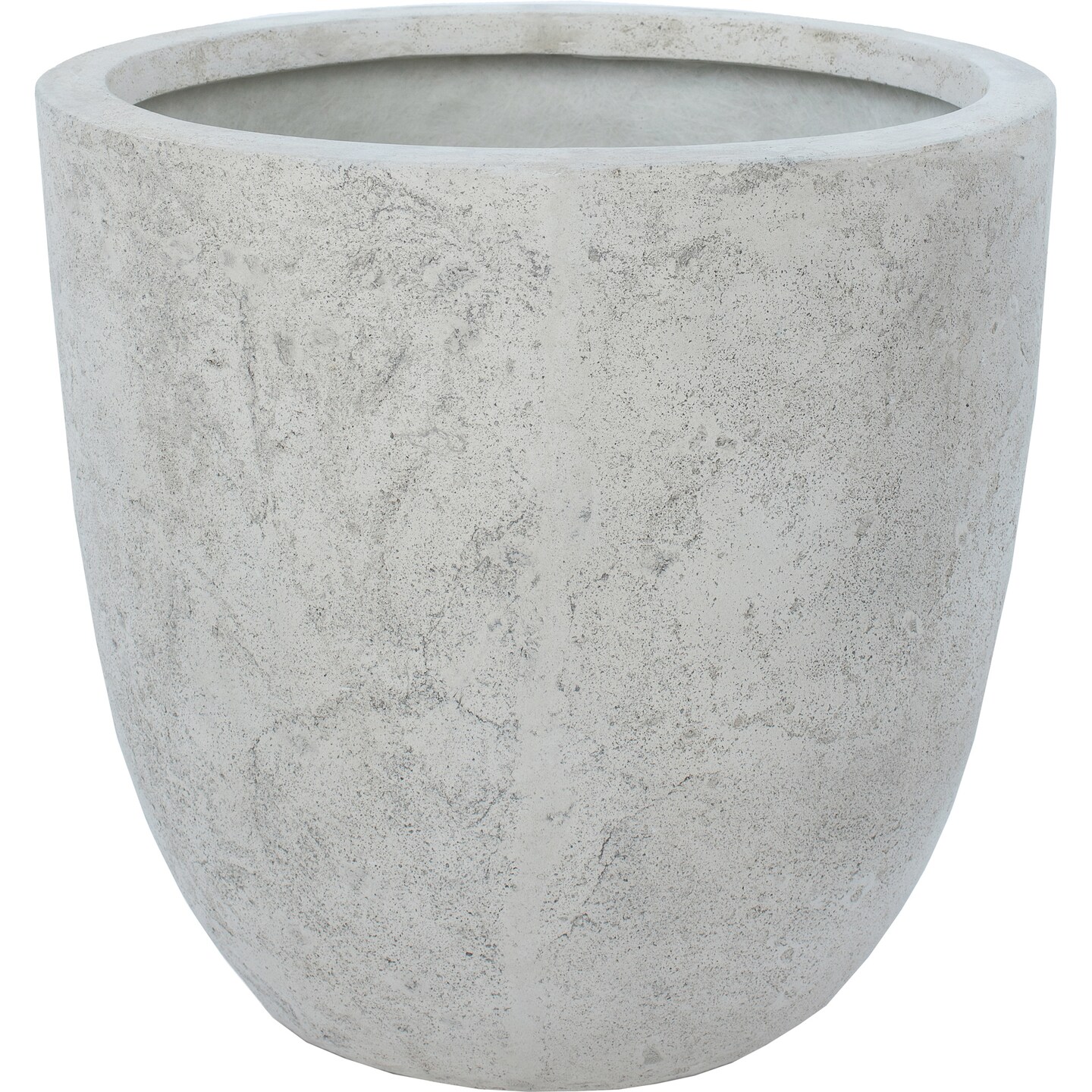 Signature Home Collection Volcanic Stone Tea Cup Standing Planter - 17.75&#x22; - Beige and Taupe