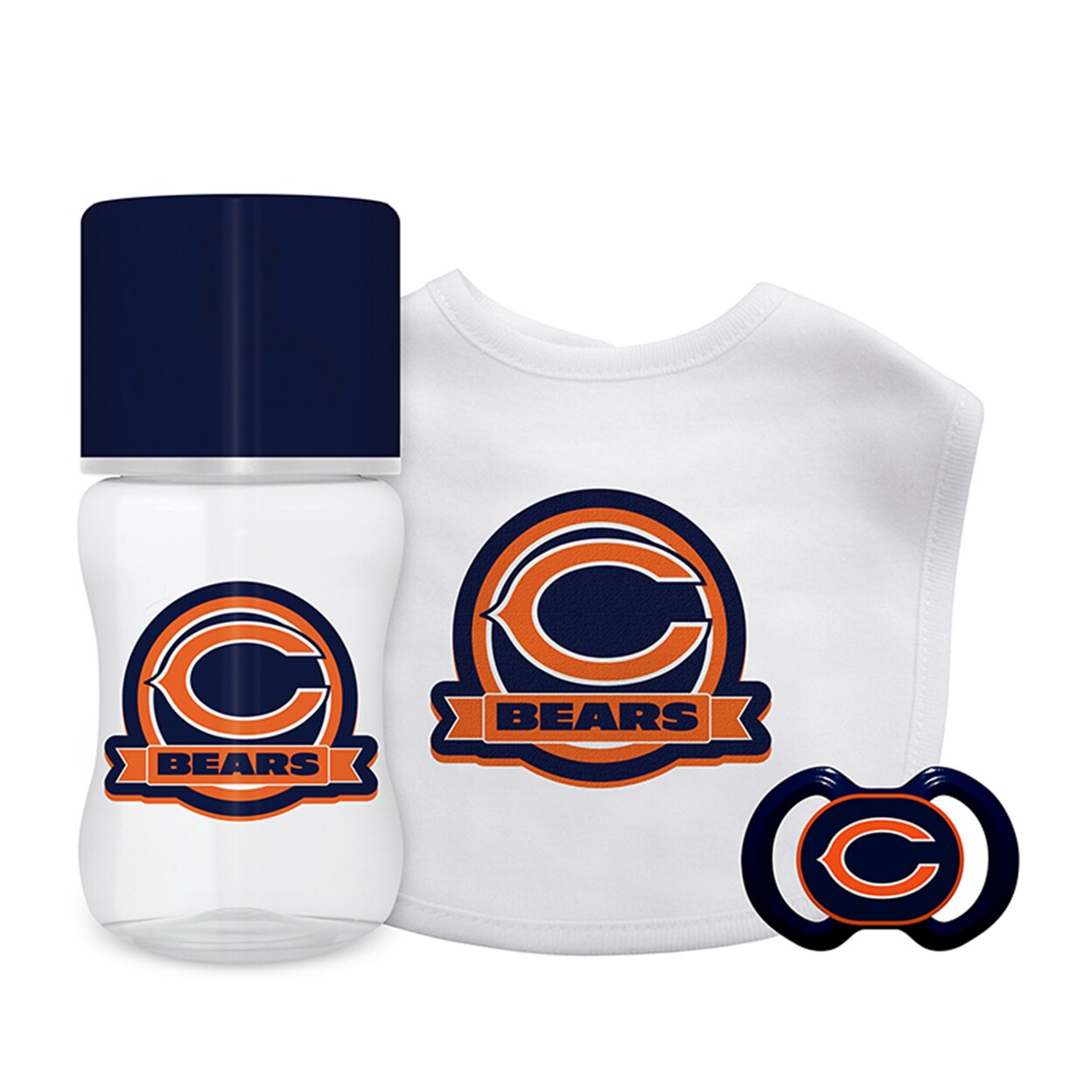 Baby Fanatic Officially Licensed 3 Piece Unisex Gift Set - NFL