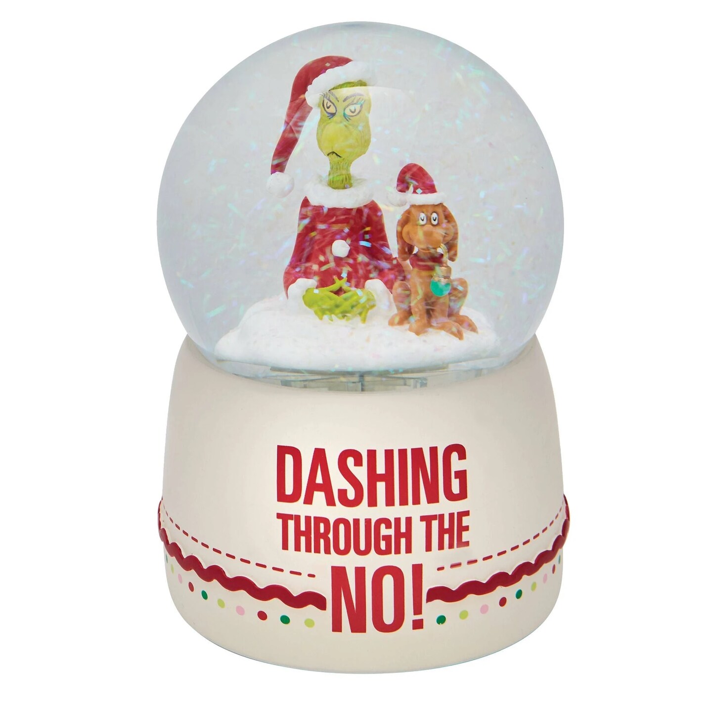 Department 56 Dept 56 The Grinch Musical Christmas Waterball