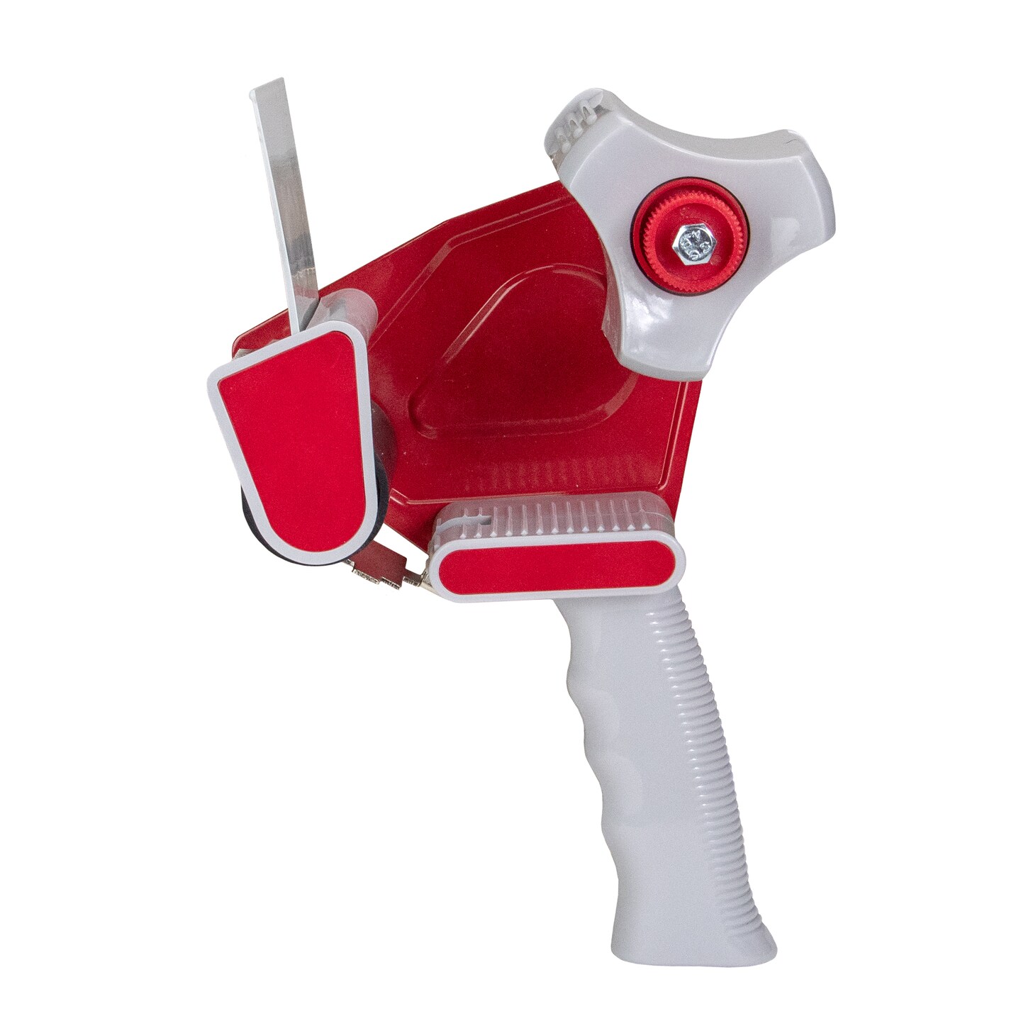 Northlight 10&#x22; Red and Gray One Handed 3 Inch Packing Tape Gun