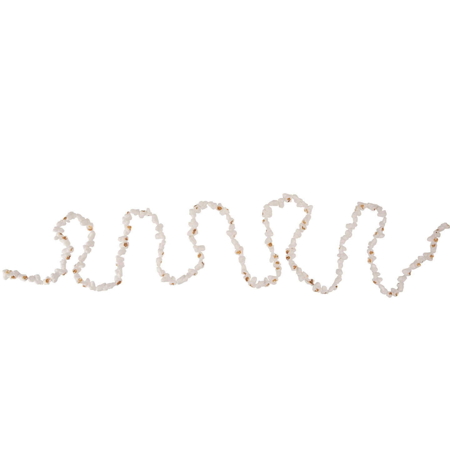 Northlight 9' Traditional Faux Popcorn Christmas Garland, Unlit
