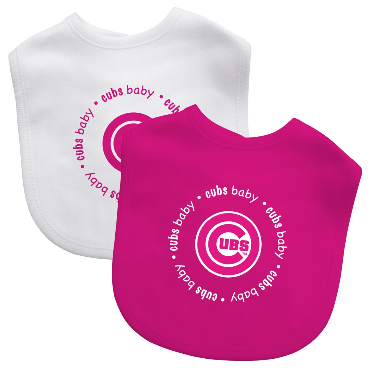 Baby Fanatic Officially Licensed Unisex Baby Bibs 2 Pack - MLB