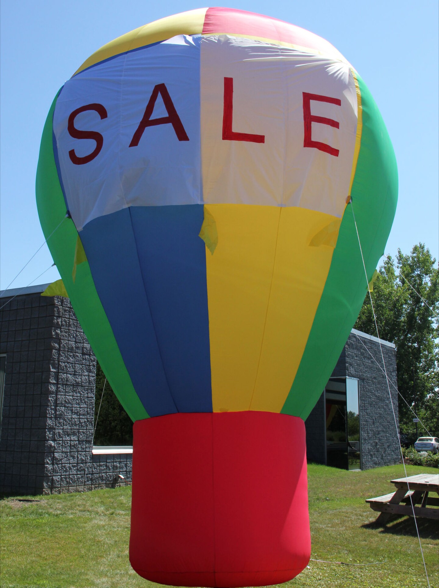 CC Inflatables Promotional Advertising Inflatable Hot Air Style Balloon - 16&#x27; - Multicolor