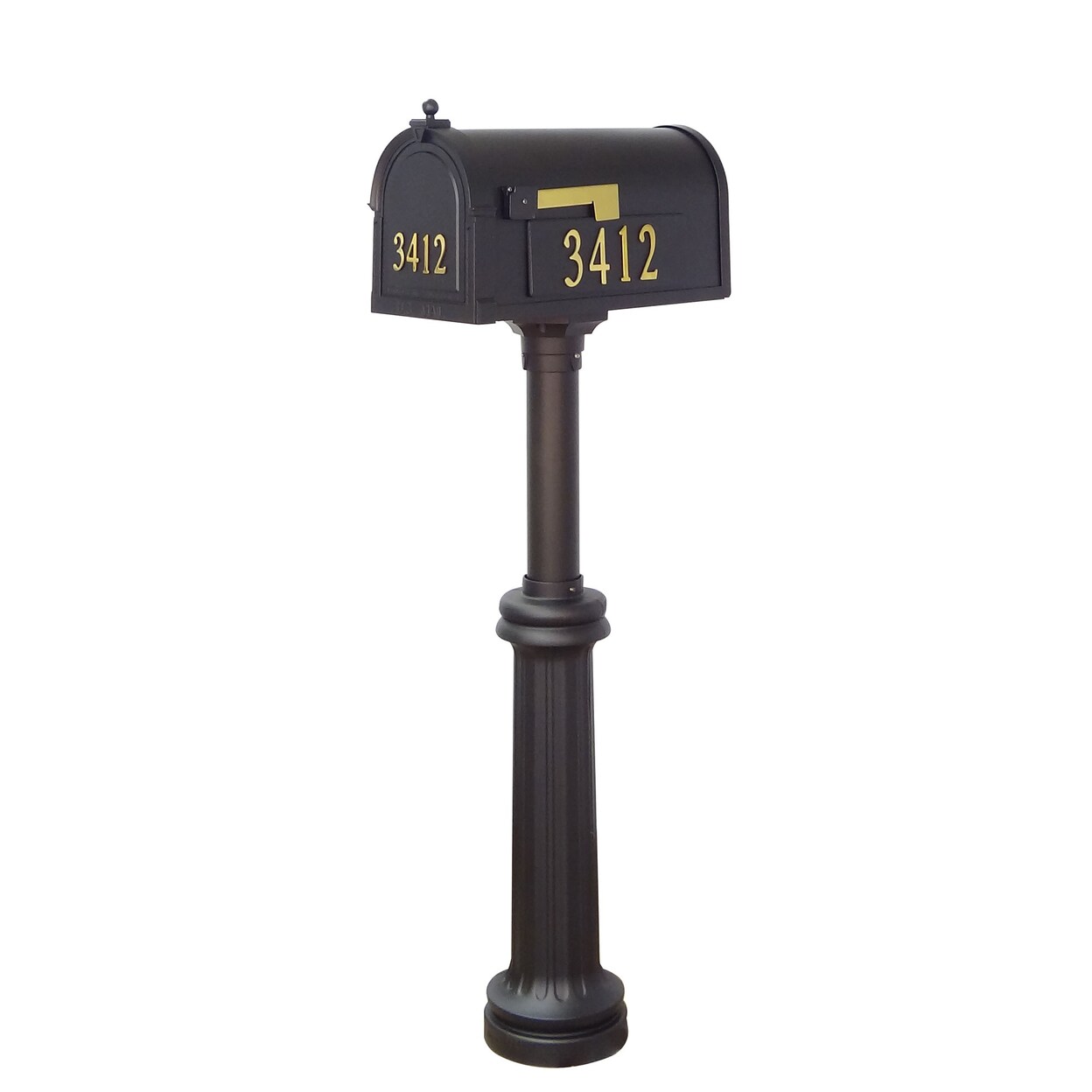 Special Lite Products Berkshire Curbside Mailbox with Front and Side ...