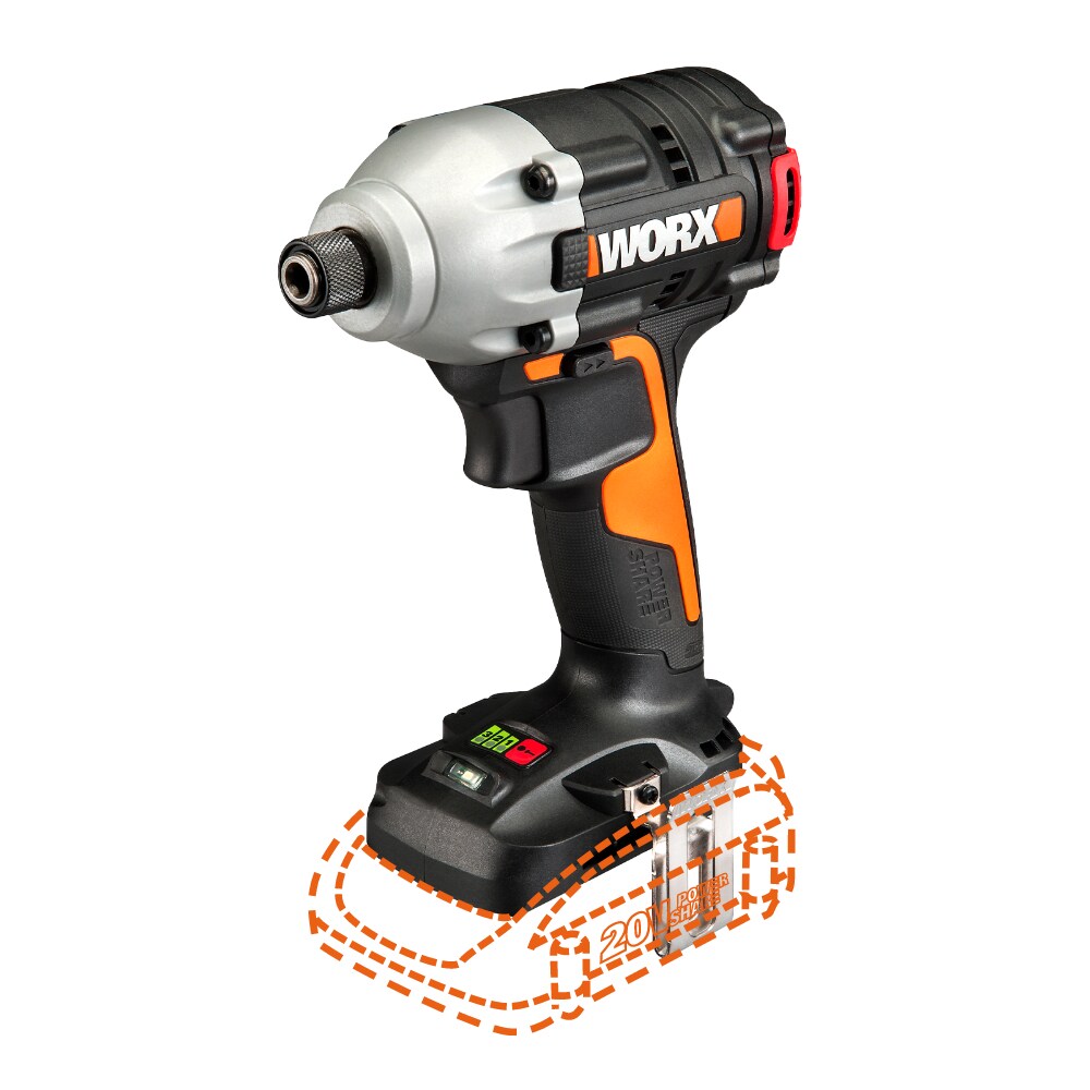 Worx WX291L.9 20V Power Share Cordless Impact Driver (Tool Only)