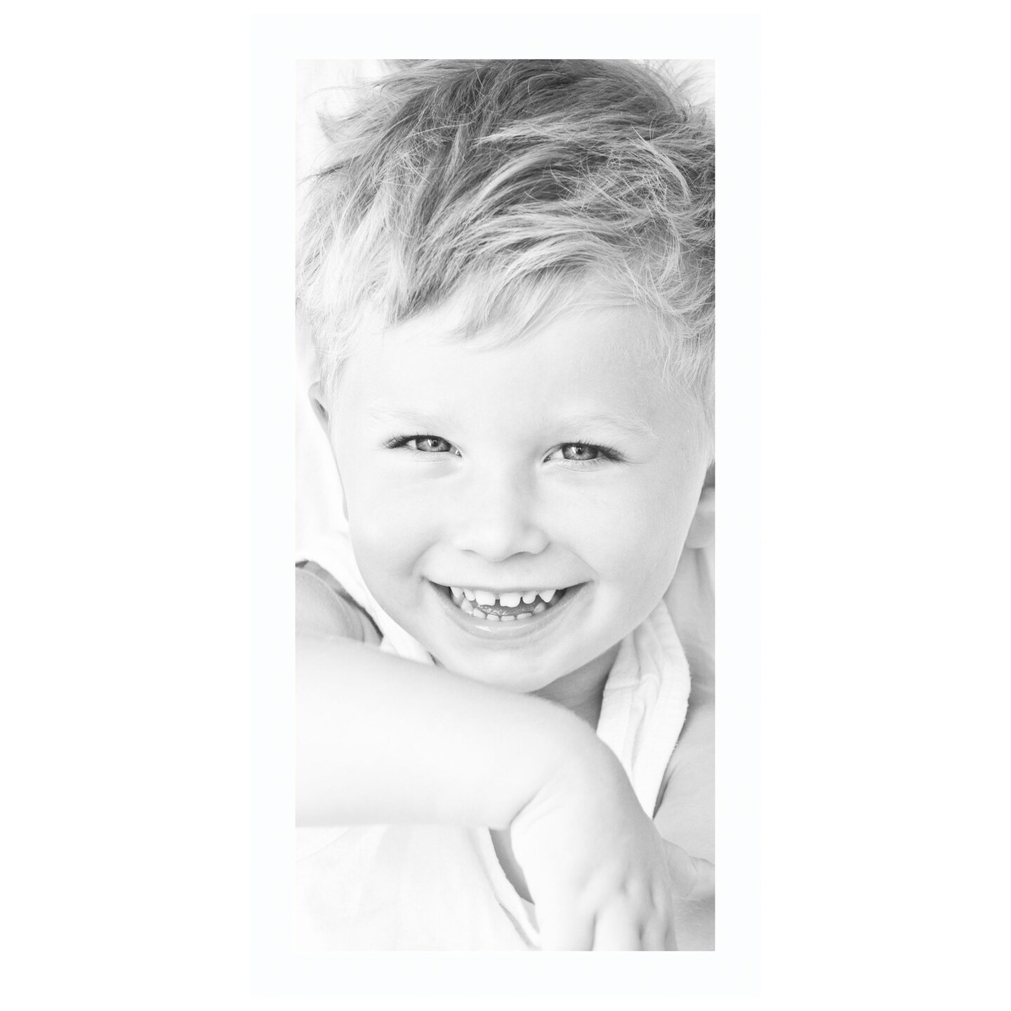 Custom Super White Mat, Available in Image Sizes 4x4&#x22; to 20x32&#x22;, Outside Size is 4&#x22; Larger Than Image Size