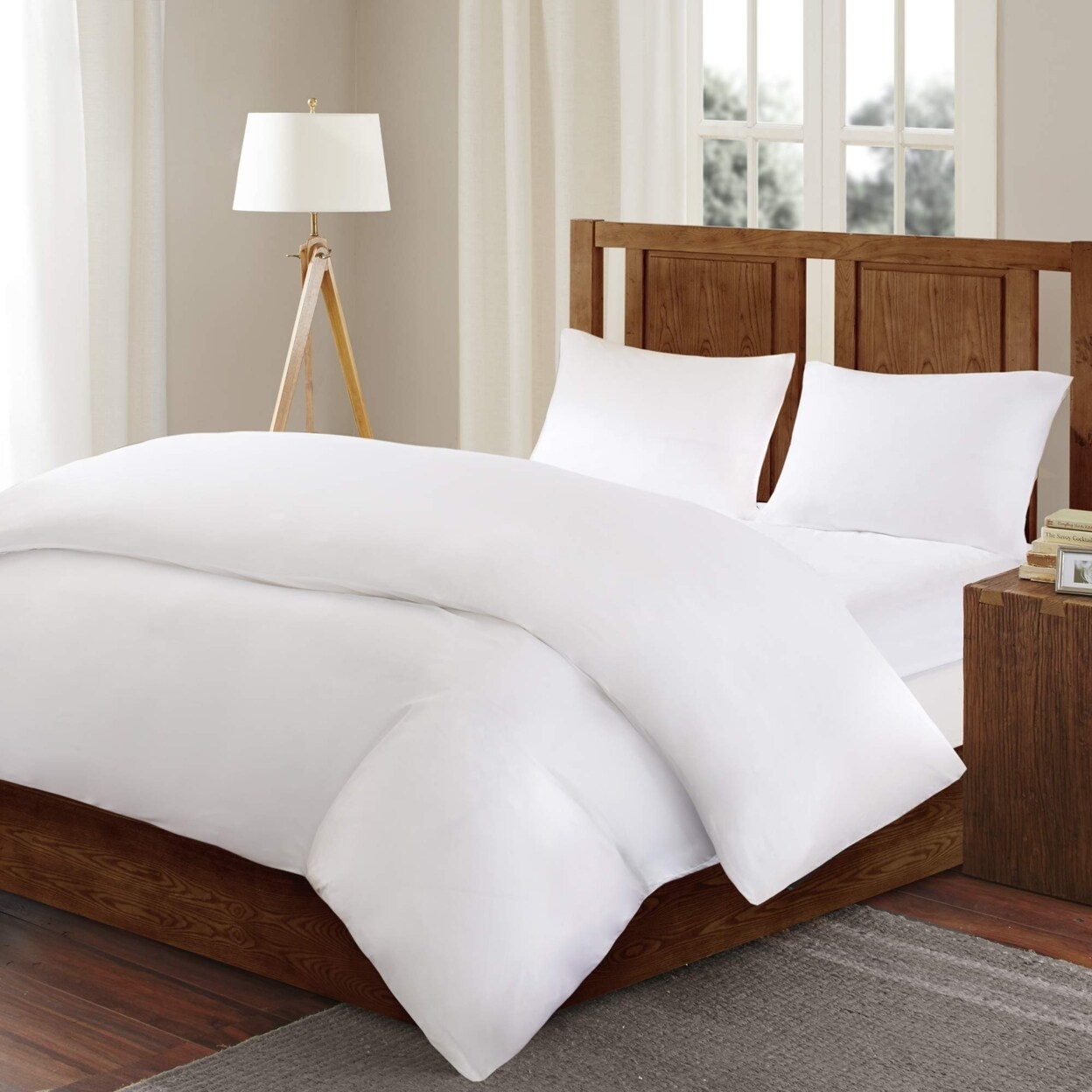 Sleep Philosophy   3M Scotchgard Comforter - King - White