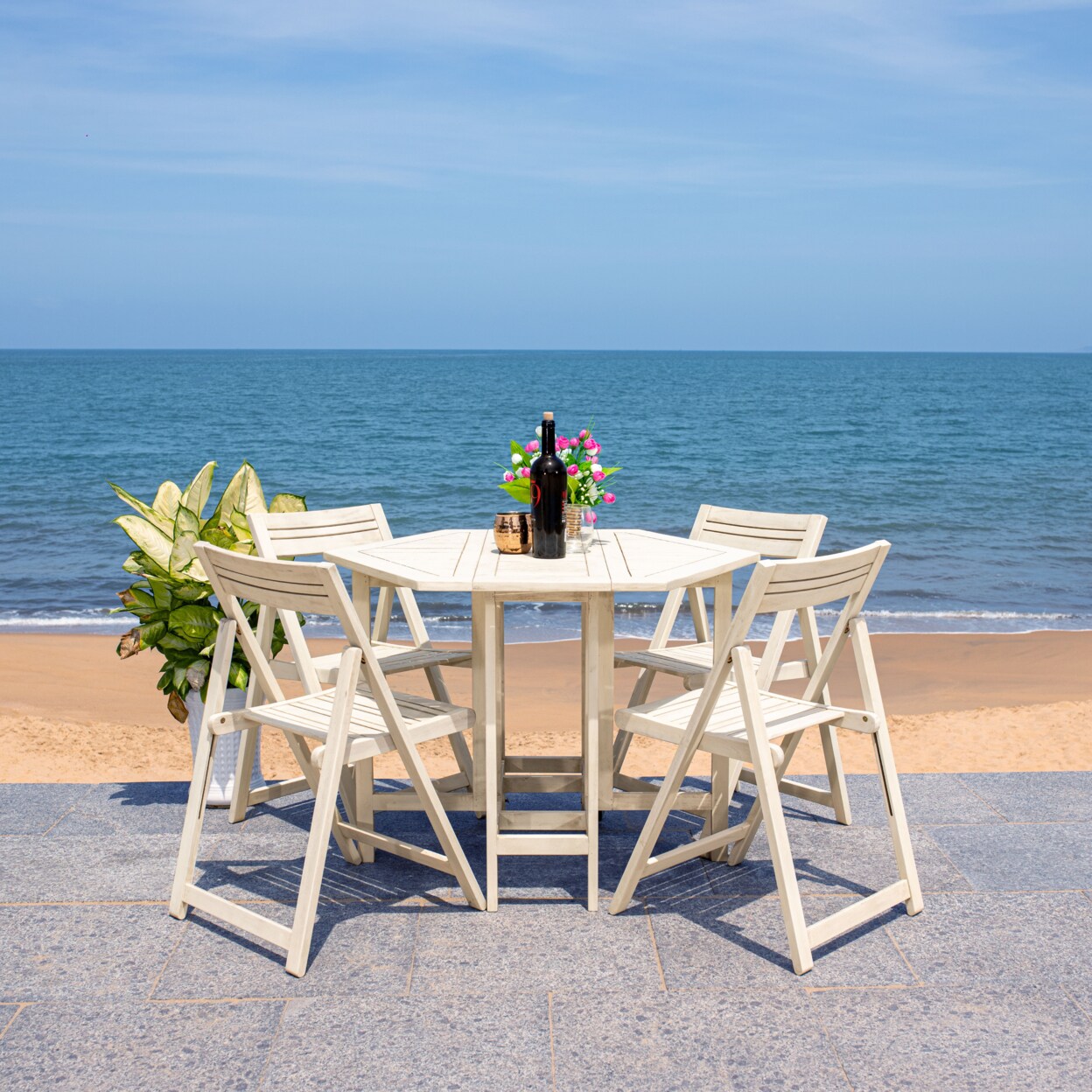 Safavieh kerman table and 4 chairs discount
