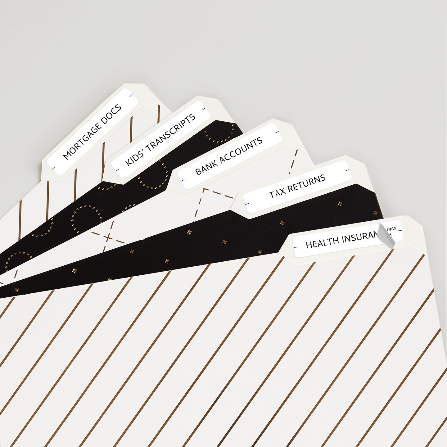 Avery Easy Peel Permanent File Folder Labels on 4" x 6" Sheets, 2/3" x 3-7/16", White, 3 Pack, 756 Labels Total (32131)