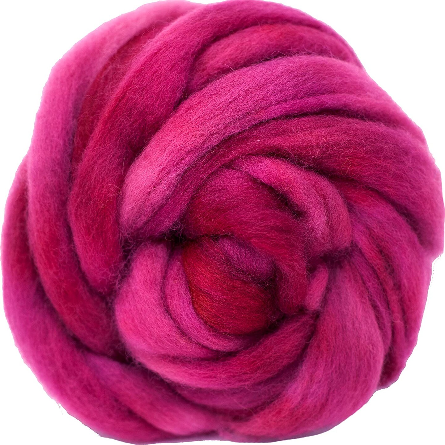 Hand Dyed BFL Wool Roving: Gorgeous tonal colorways for easy needle felting, hand spinning or weaving. Choose 1oz or 4oz