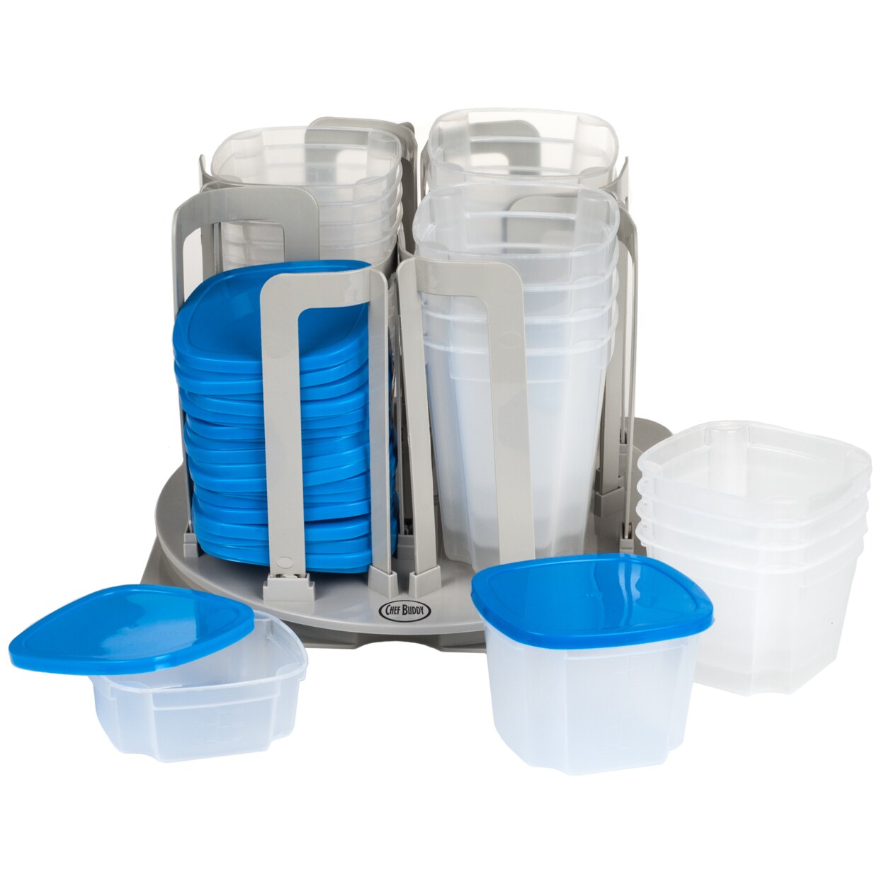Large Food Storage Containers 5.2l / 176oz, 4 Pieces Bpa Free