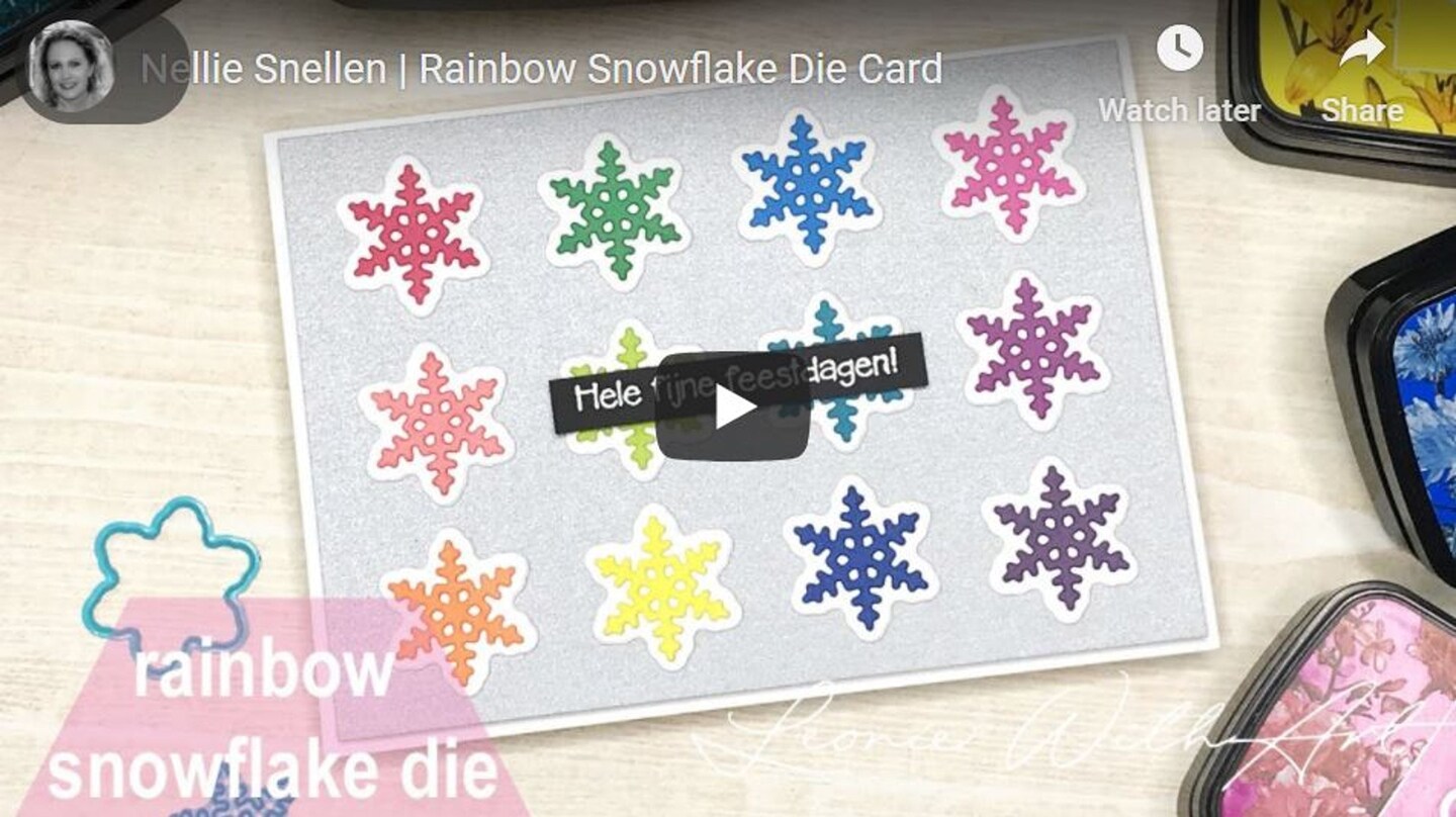 Nellie&#x27;s Choice Layered Combi Dies Snowflakes 01