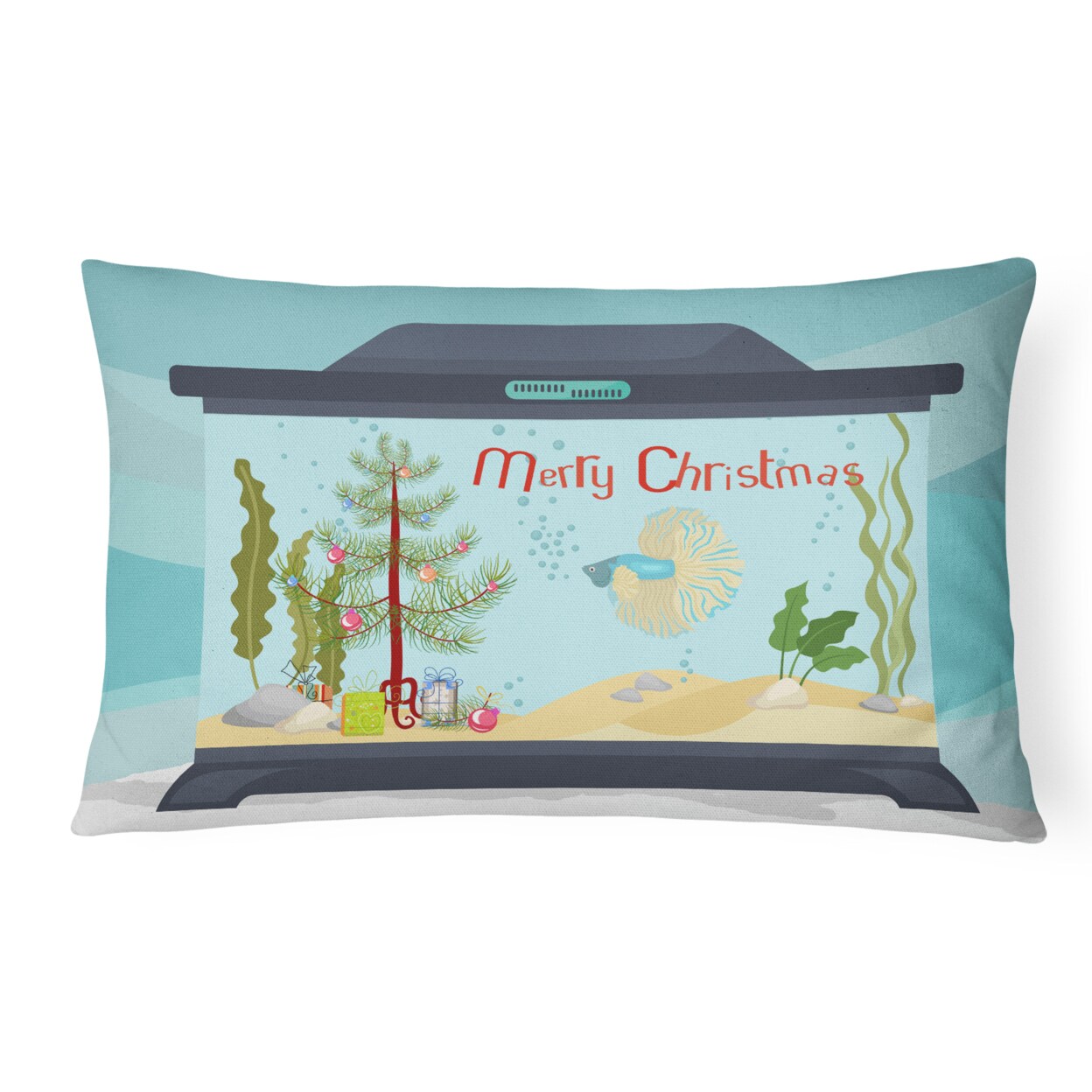 Elephant christmas outlet pillow