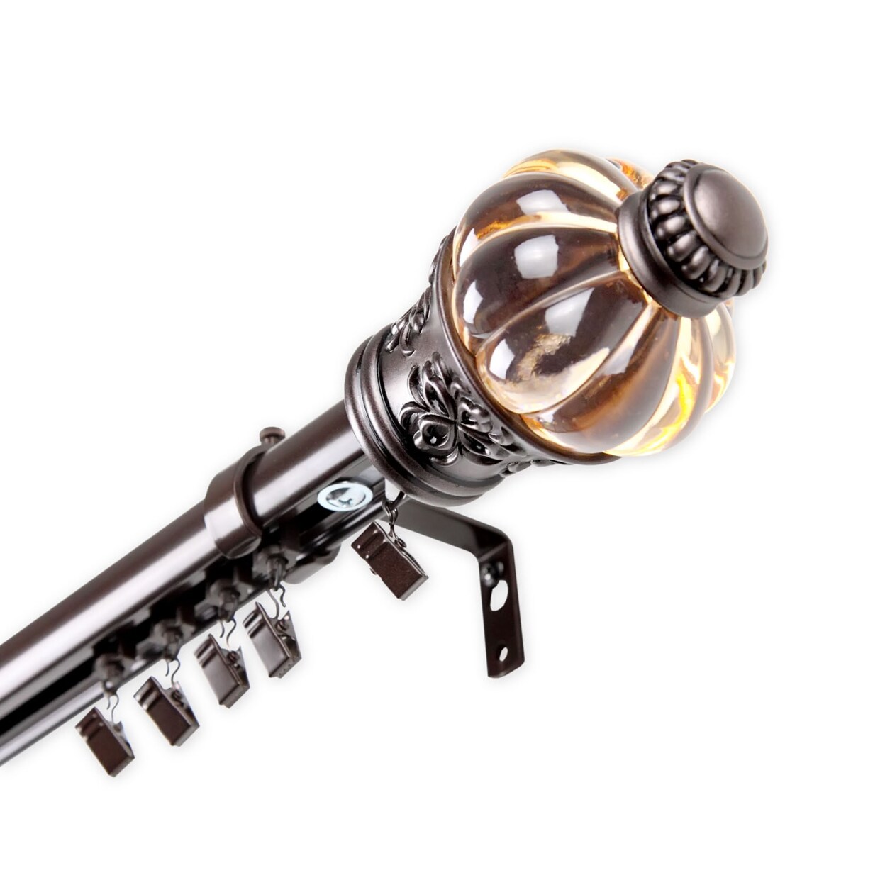 Disney Traverse Rods Rod Desyne Royal Traverse Rod 28-48 inch - Cocoa, Color: Cocoa, Size ...