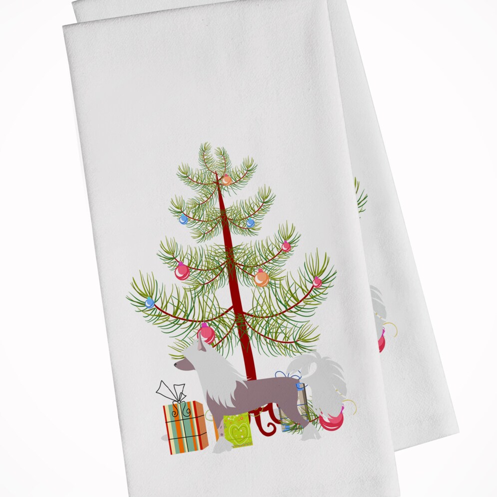 Christmas Trees Kitchen Towels, Set of 2