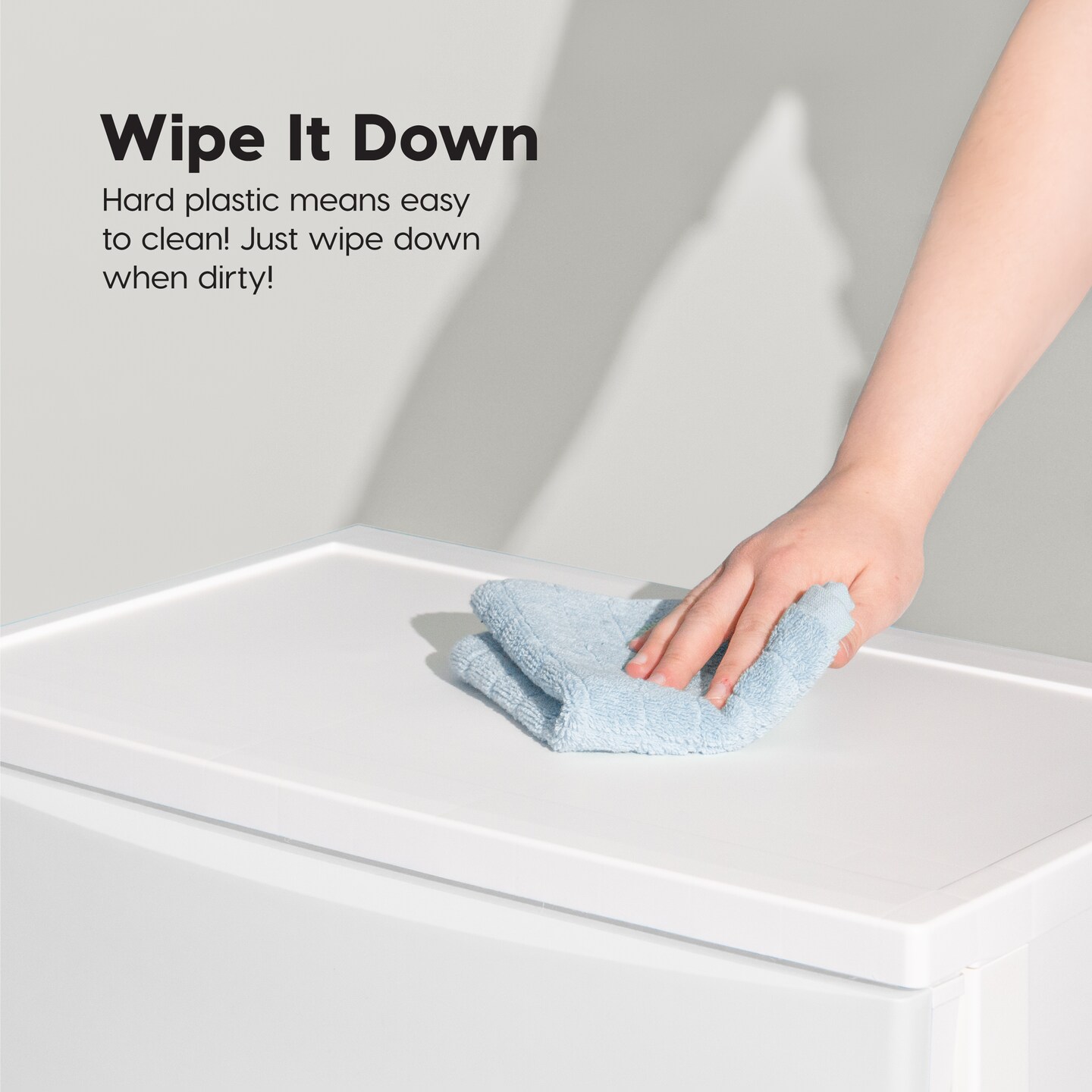 IRIS USA Plastic 4 Drawer Storage Cart, Organizer Unit for Bedroom, Closet, Kitchen, Bathroom, Laundry Room, Dorm