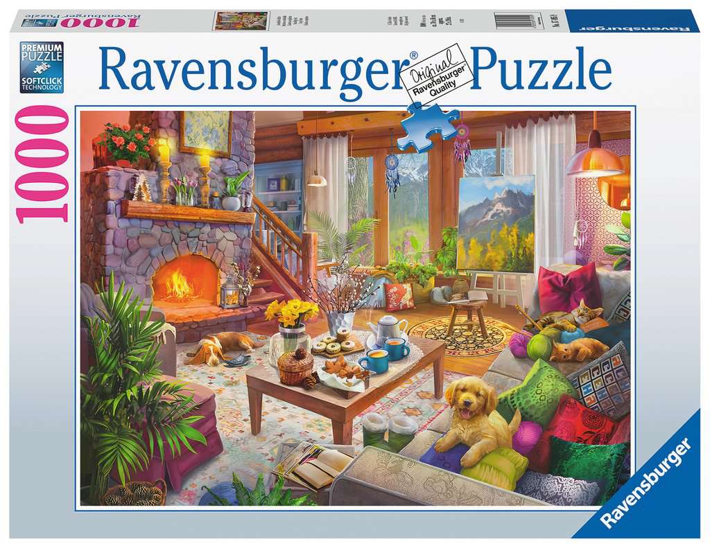 Ravensburger Cozy Cabin Jigsaw Puzzle